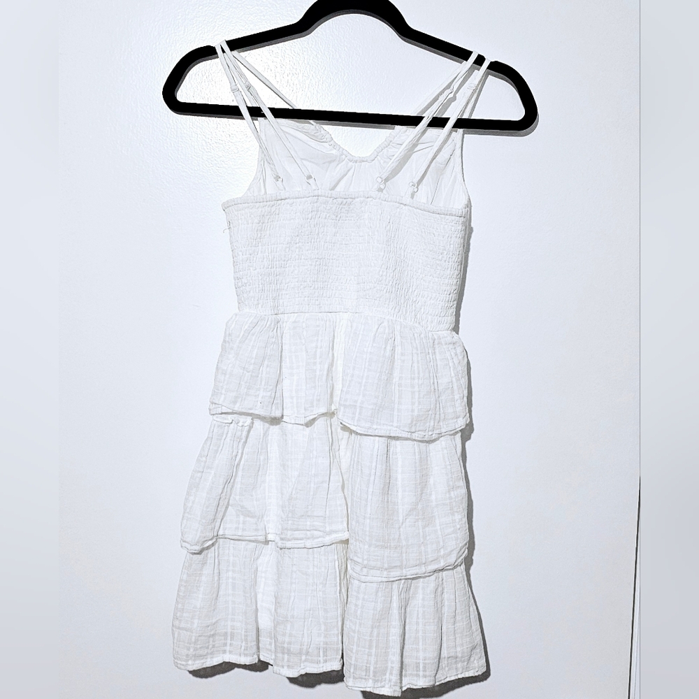 American Eagle Outfitters White Spaghetti Strap Dress Size XS - Picture 4 of 9